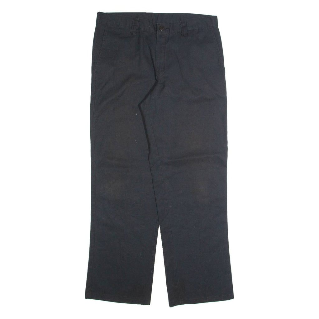 DICKIES Chino Mens Trousers Black Regular Straight W32 L30