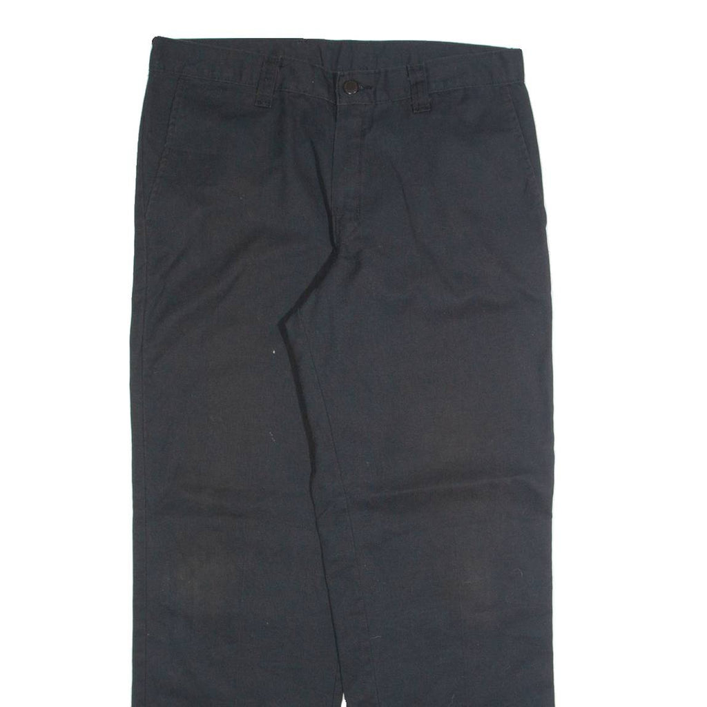 DICKIES Chino Mens Trousers Black Regular Straight W32 L30