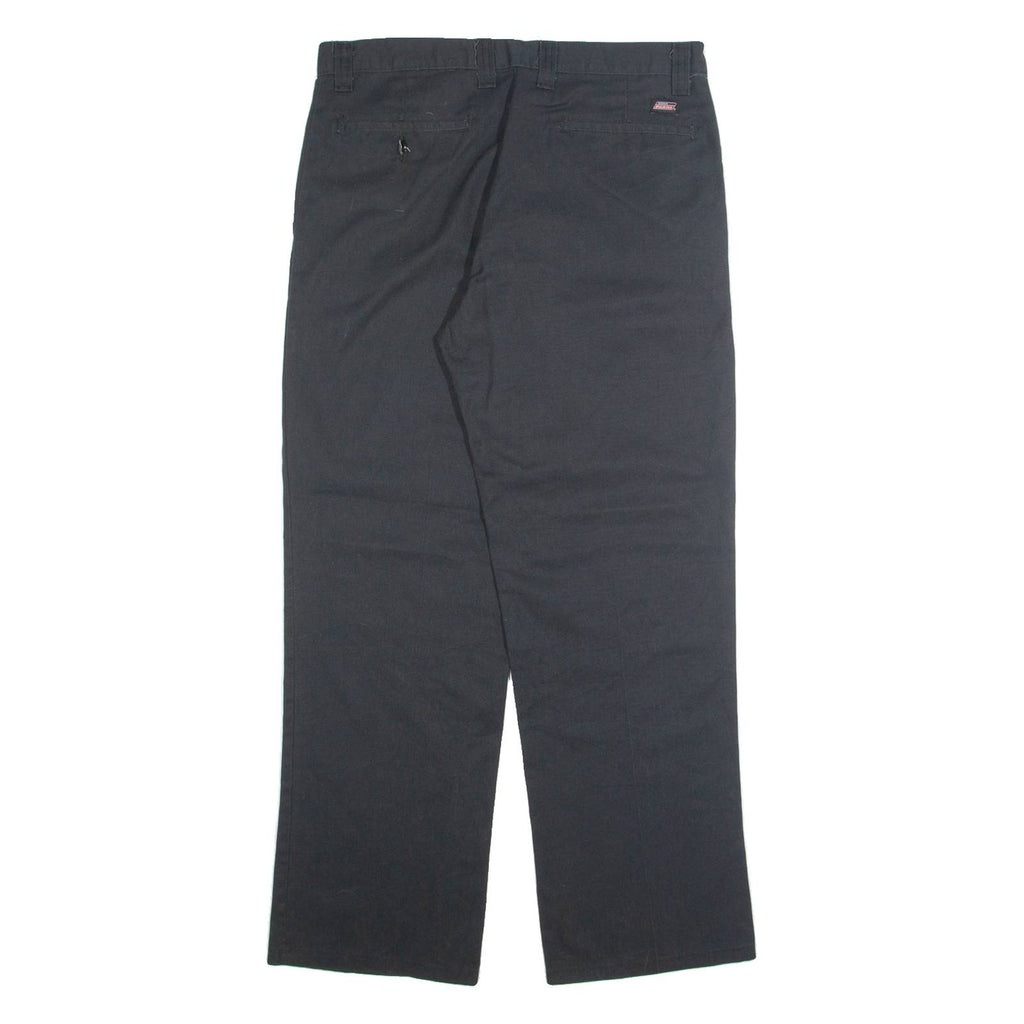 DICKIES Chino Mens Trousers Black Regular Straight W32 L30