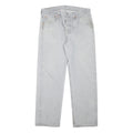 LEVI'S 501 Mens Jeans Light Blue Regular Straight Denim W31 L28 Classic Cotton