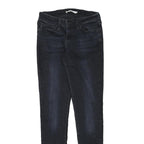 LEVI'S Womens Jeans Blue Slim Skinny Denim Medium W24 L29 Stretch Zip Fastening
