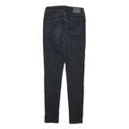 LEVI'S Womens Jeans Blue Slim Skinny Denim Medium W24 L29 Stretch Zip Fastening