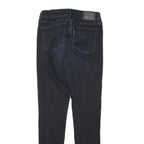LEVI'S Womens Jeans Blue Slim Skinny Denim Medium W24 L29 Stretch Zip Fastening