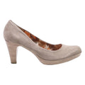 MARCO TOZZI Court Heels Grey Suede Womens UK 7