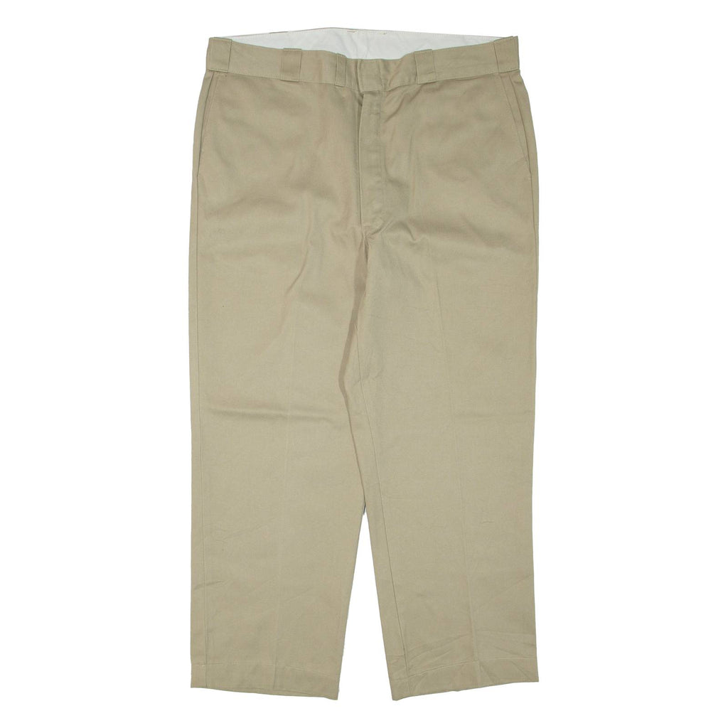DICKIES Mens Trousers Beige Regular Tapered W38 L28