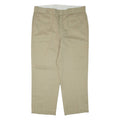 DICKIES Mens Trousers Beige Regular Tapered W38 L28
