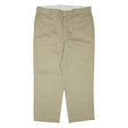DICKIES Mens Trousers Beige Regular Tapered W38 L28