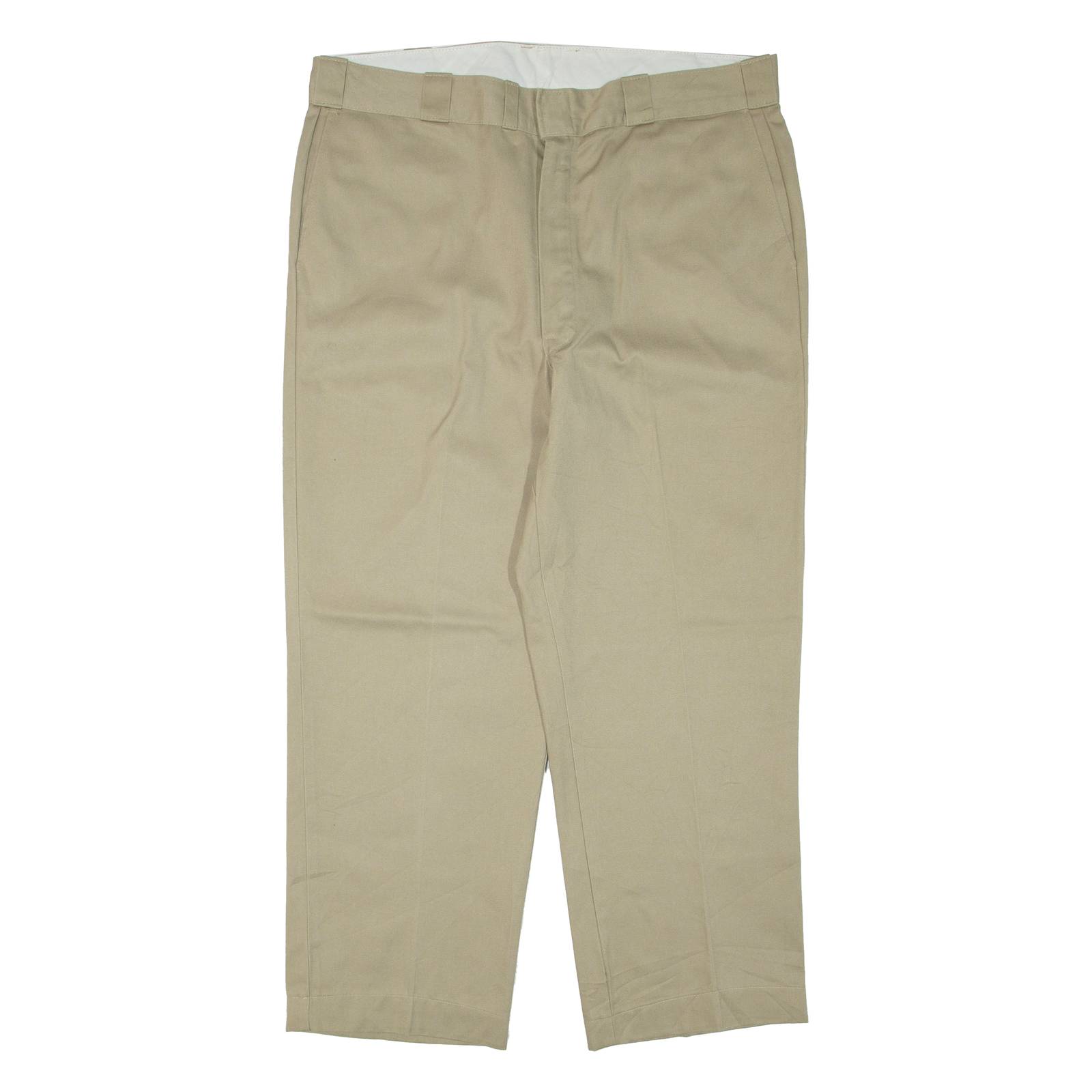 DICKIES Mens Trousers Beige Regular Tapered W38 L28