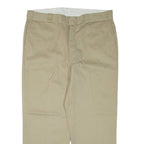 DICKIES Mens Trousers Beige Regular Tapered W38 L28