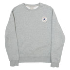 CONVERSE Womens Sweatshirt Grey XS