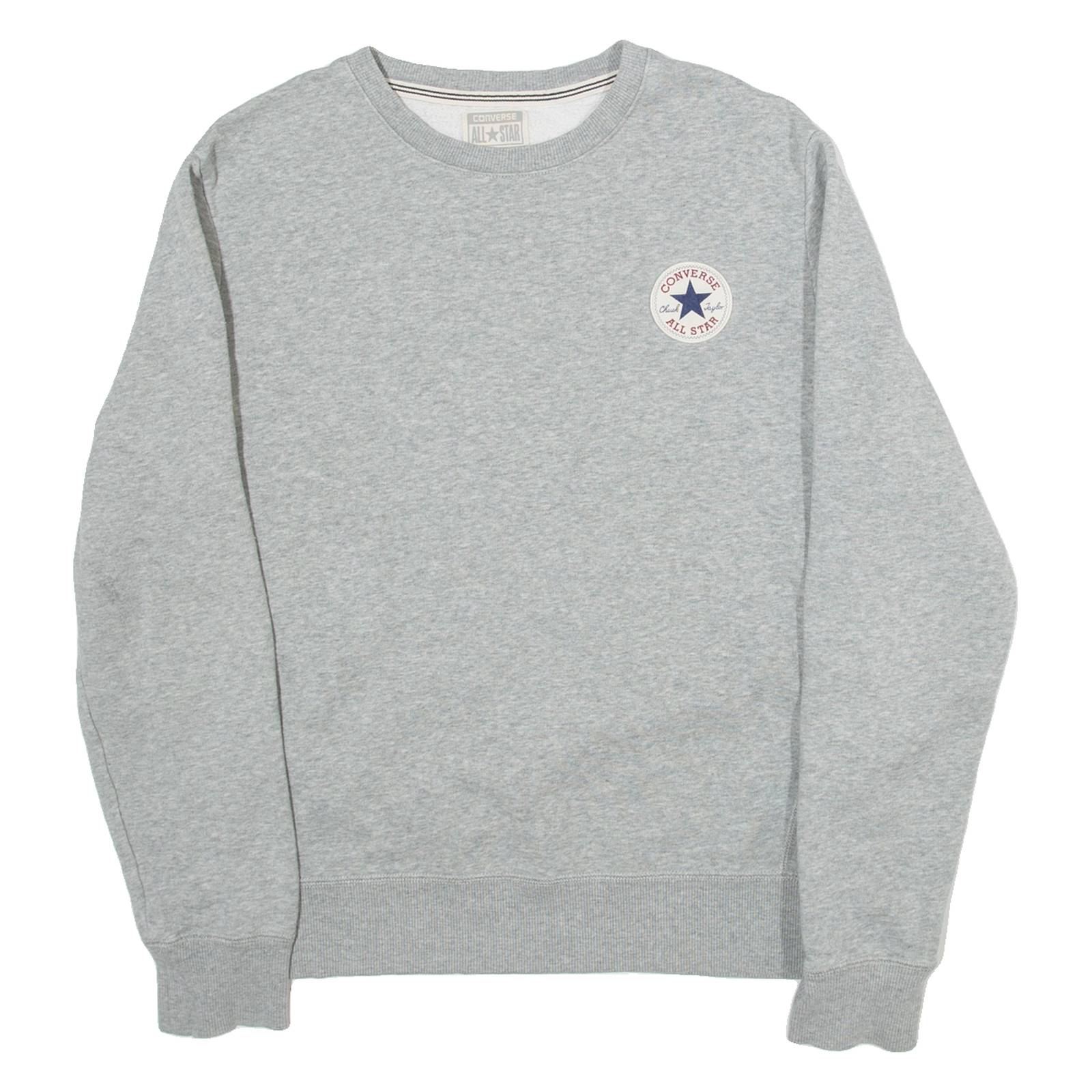 CONVERSE Womens Sweatshirt Grey XS
