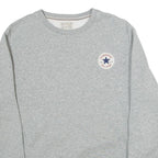 CONVERSE Womens Sweatshirt Grey XS