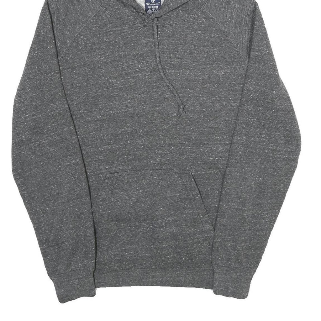 CHAMPION Mens Grey Hoodie Pullover M Cotton Blend Casual Streetwear