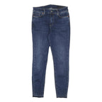 ALL SAINTS Womens Slim Blue Denim Jeans Cotton Blend Zip W28 L27 Stylish Fit