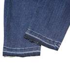 ALL SAINTS Womens Slim Blue Denim Jeans Cotton Blend Zip W28 L27 Stylish Fit