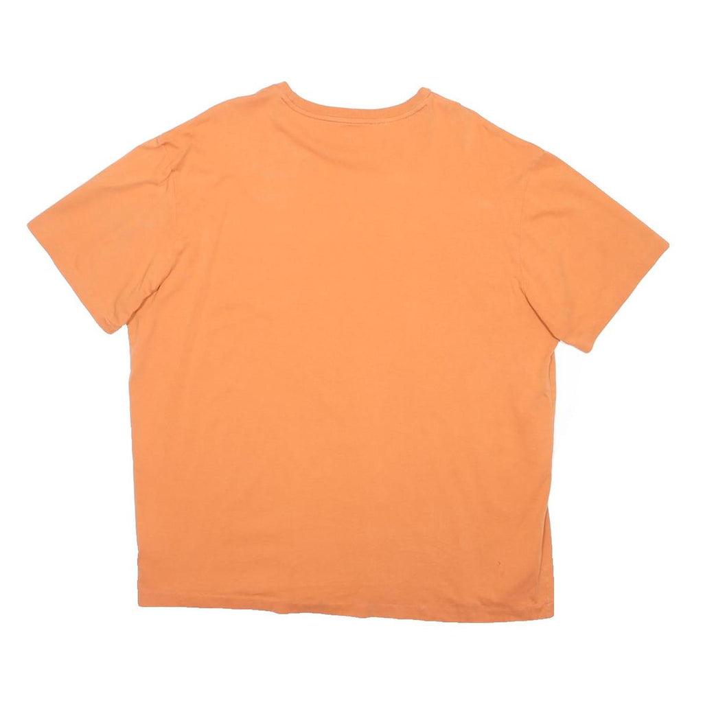 POLO RALPH LAUREN Mens Orange Pocket T-Shirt XL Short Sleeve Crew Neck Cotton