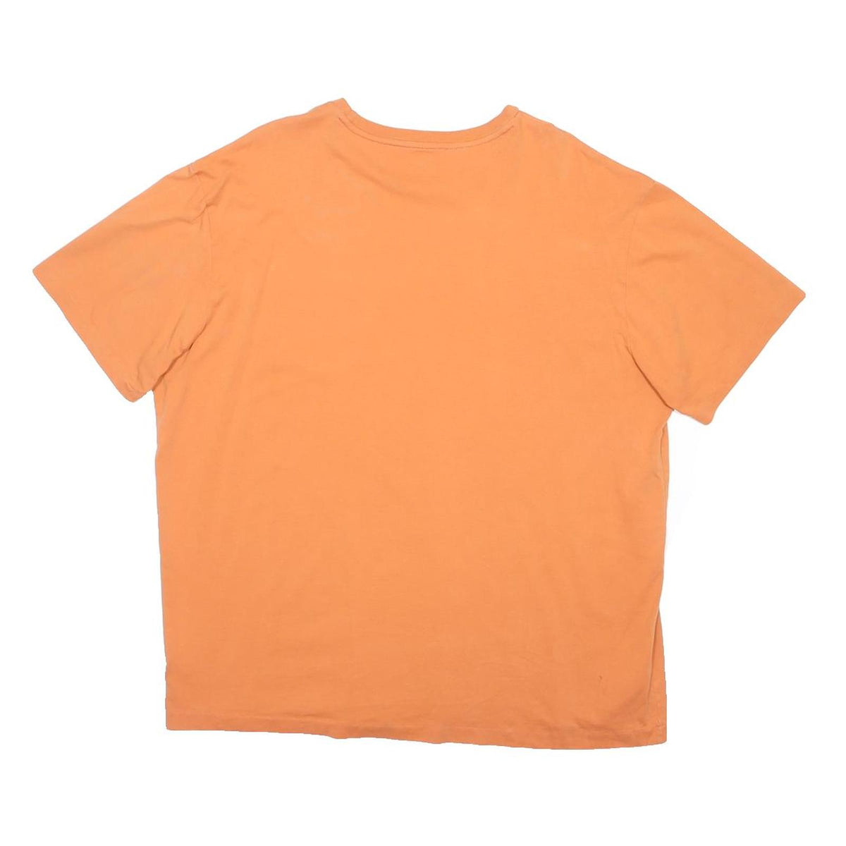 POLO RALPH LAUREN Mens Orange Pocket T-Shirt XL Short Sleeve Crew Neck Cotton