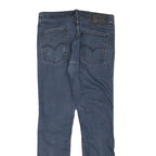 LEVI'S Mens Slim Blue Denim Slim Jeans W30 L30 Classic Cotton Blend Zip