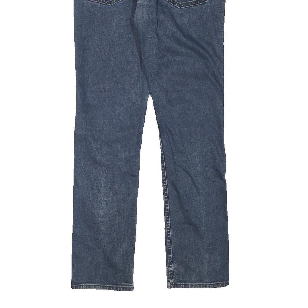 LEVI'S Mens Slim Blue Denim Slim Jeans W30 L30 Classic Cotton Blend Zip