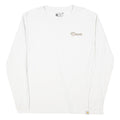 CARHARTT Womens White Long Sleeve Crew Neck Pocket Logo T-Shirt L