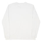 CARHARTT Womens White Long Sleeve Crew Neck Pocket Logo T-Shirt L