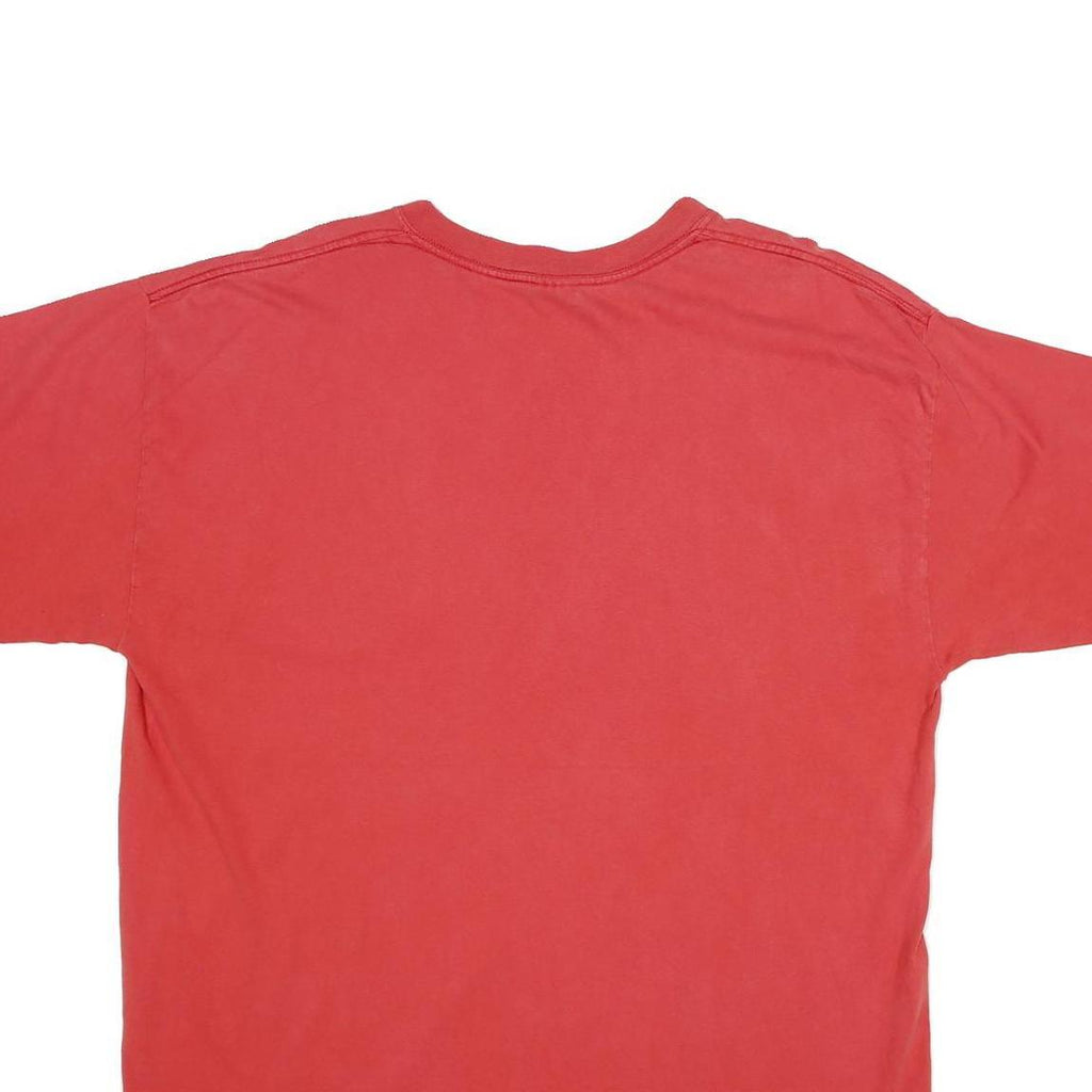 GILDAN Mens Red 2004 Western Conference Champions Graphic T-Shirt XL Short