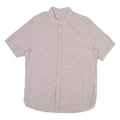 ALL SAINTS Mens Shirt White Crazy Pattern L