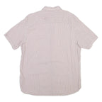 ALL SAINTS Mens Shirt White Crazy Pattern L