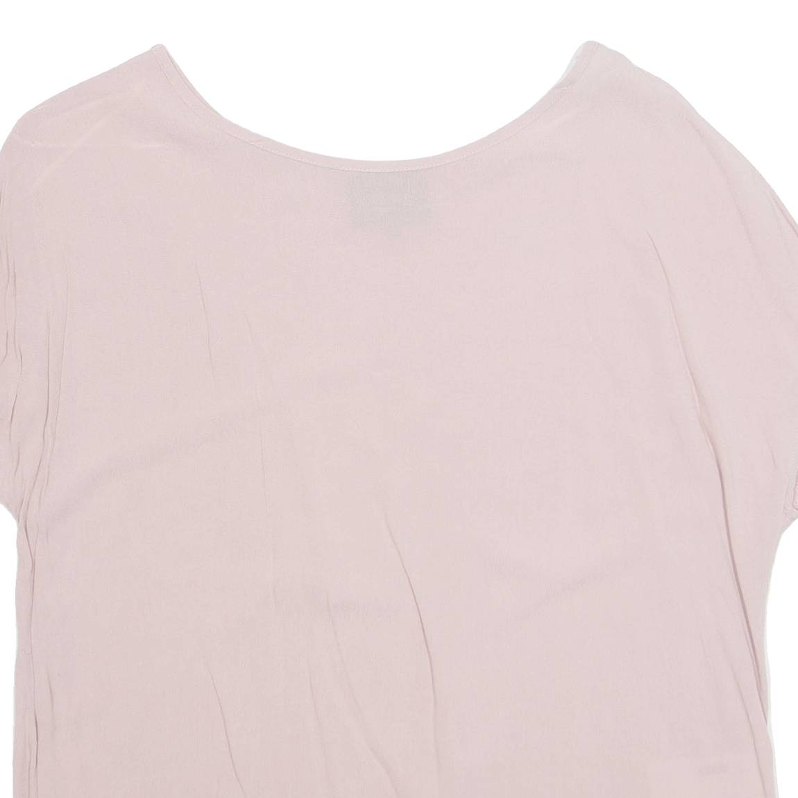 OBJECT Womens Top Pink Viscose M