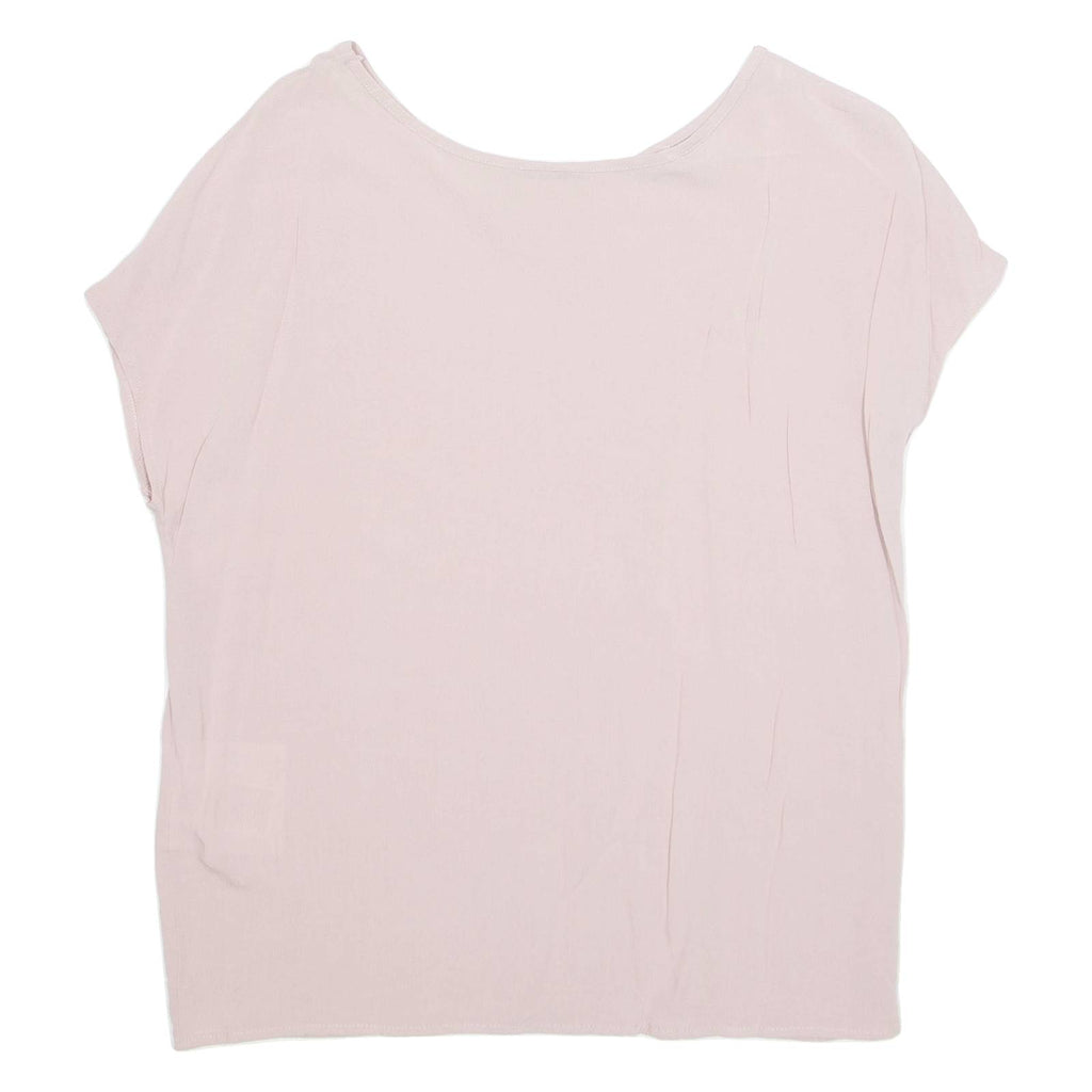 OBJECT Womens Top Pink Viscose M