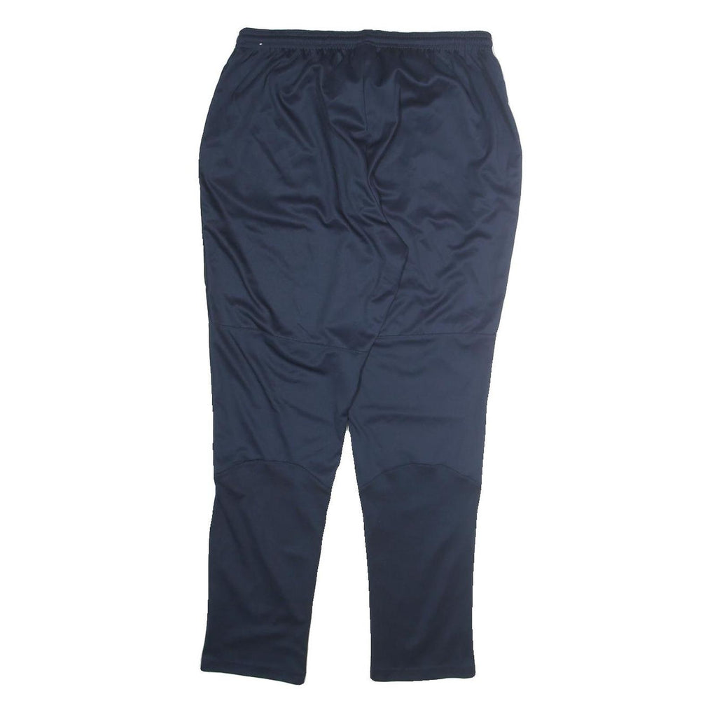 NIKE Mens Joggers Navy Blue Dream One Logo Slim Tapered L W28 L28