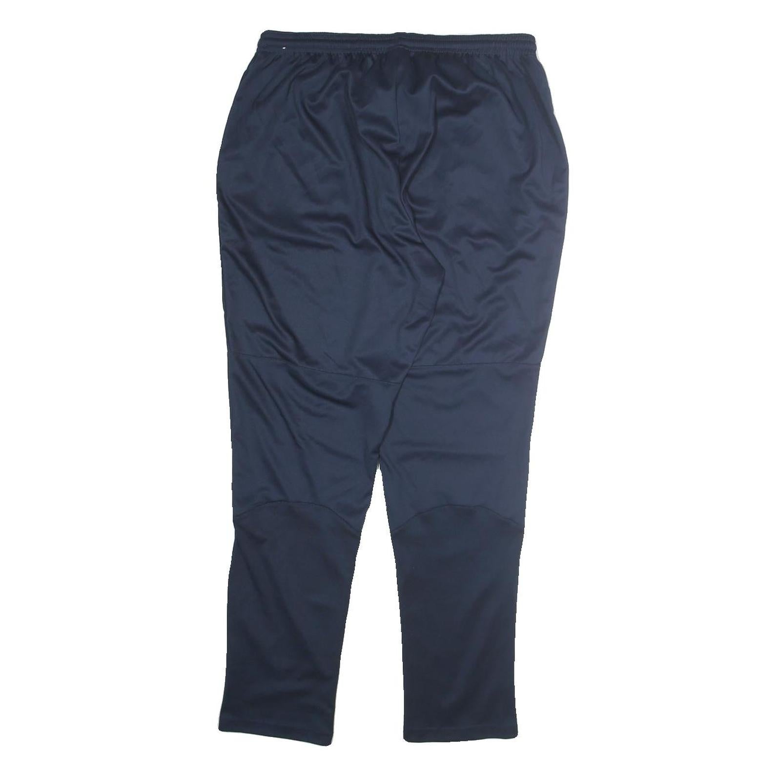 NIKE Mens Joggers Navy Blue Dream One Logo Slim Tapered L W28 L28