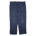 DICKIES Mens Trousers Blue Regular Straight W38 L30