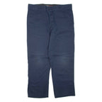 DICKIES Mens Trousers Blue Regular Straight W38 L30