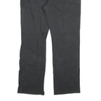 DICKIES Mens Regular Fit Black Denim Jeans Cotton Blend W36 L32 Workwear Zip