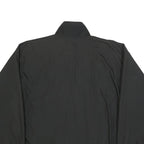 ADIDAS Mens Black Polyester Blend Track Jacket L Zip Athletic Leisure Sports