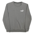 PUMA Mens Grey Crew Neck XS Sweatshirt Cotton Blend Casual Pullover