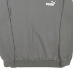 PUMA Mens Grey Crew Neck XS Sweatshirt Cotton Blend Casual Pullover