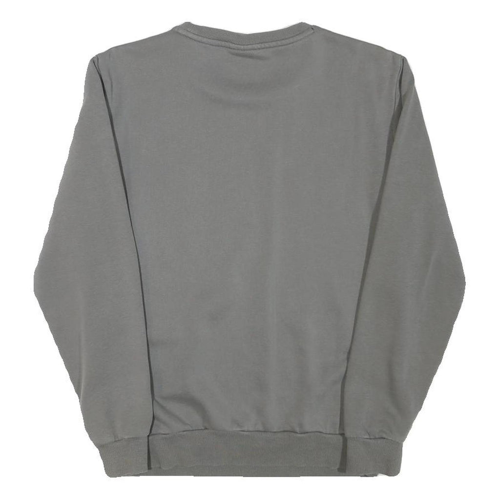 PUMA Mens Grey Crew Neck XS Sweatshirt Cotton Blend Casual Pullover