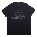 ADIDAS Mens T-Shirt Black M