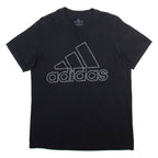 ADIDAS Mens T-Shirt Black M