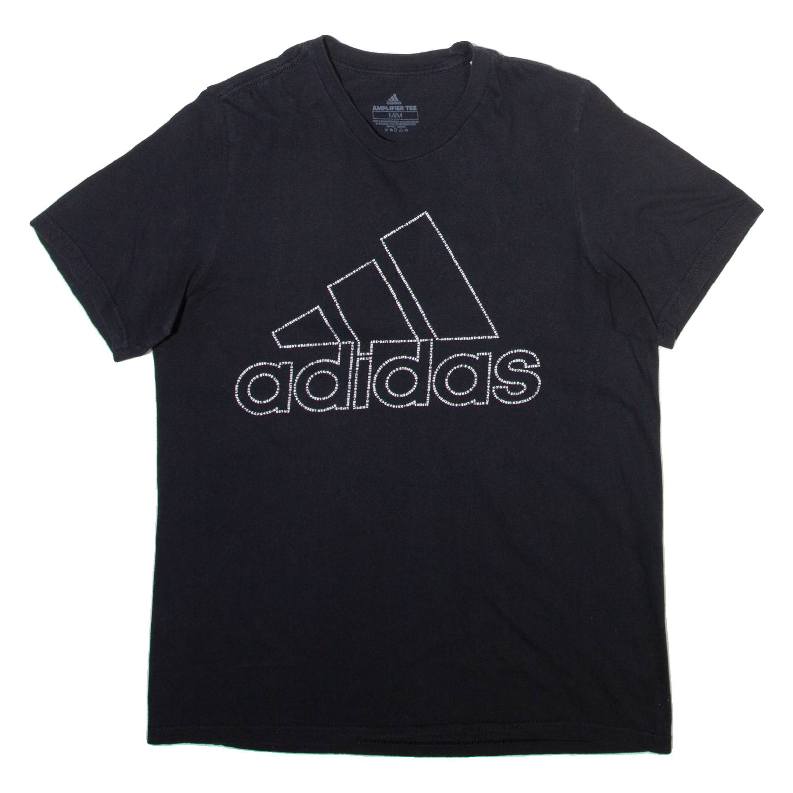 ADIDAS Mens T-Shirt Black M