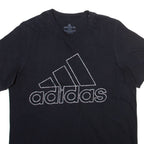 ADIDAS Mens T-Shirt Black M