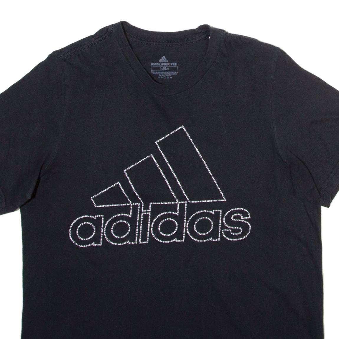 ADIDAS Mens T-Shirt Black M