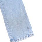 LEVI'S 501S Womens Jeans Light Blue Slim Skinny Denim W30 L28 Distressed