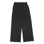 HOLLISTER Womens Black Polyester Blend Loose Wide-Leg Trousers W25 L28 Stylish