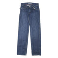 BENCH Womens Jeans Blue Regular Straight Denim Medium W28 L31 Zip Cotton Blend