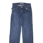 BENCH Womens Jeans Blue Regular Straight Denim Medium W28 L31 Zip Cotton Blend