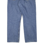 LEE Mens Regular Fit Blue Denim Jeans W34 L27 Cotton Blend Zip Classic Straight
