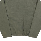 PRO SPIRIT Mens Green Pullover Polyester Blend Jumper XL Outdoor Casual Half Zip